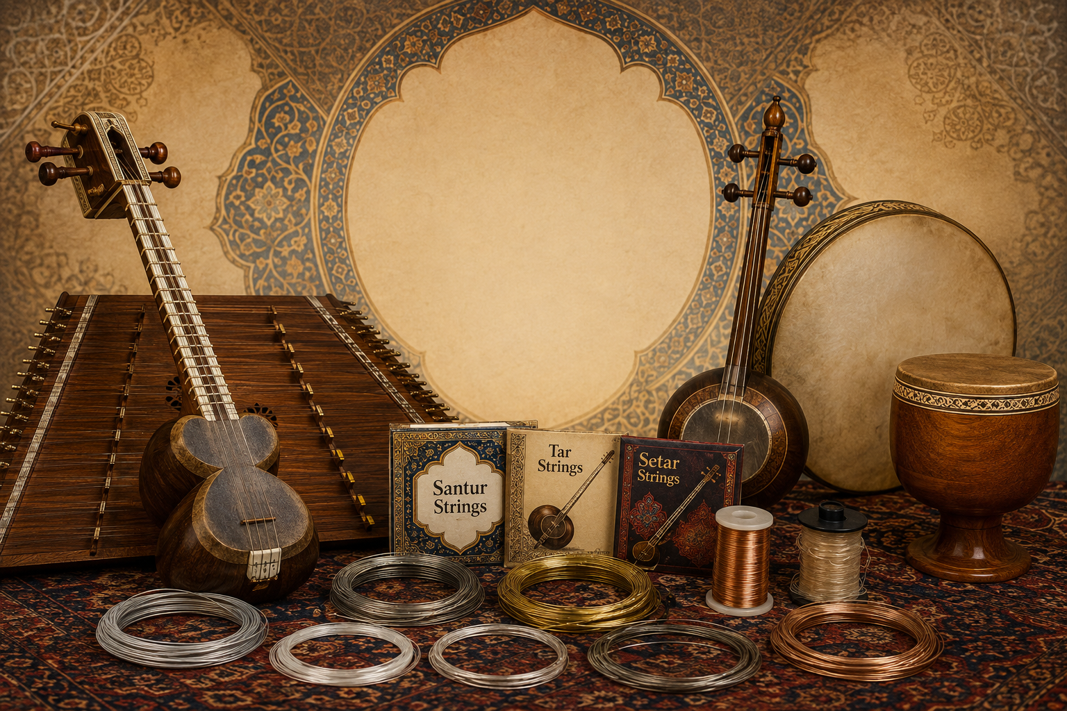 Saiten & Strings für Persische Musikinstrumente